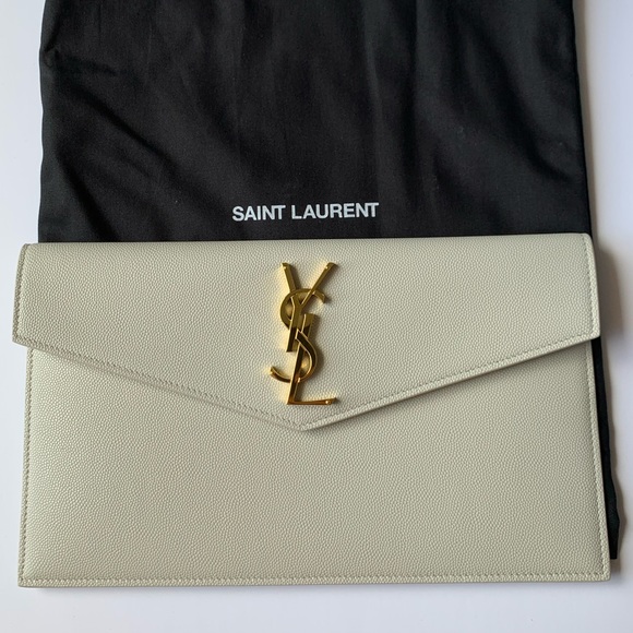 Saint Laurent Uptown Envelope Clutch - Picture 4 of 16